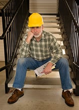 It's more difficult for firms to recruit construction workers during periods of low unemployment.