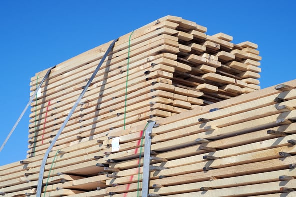 Lumber for construction